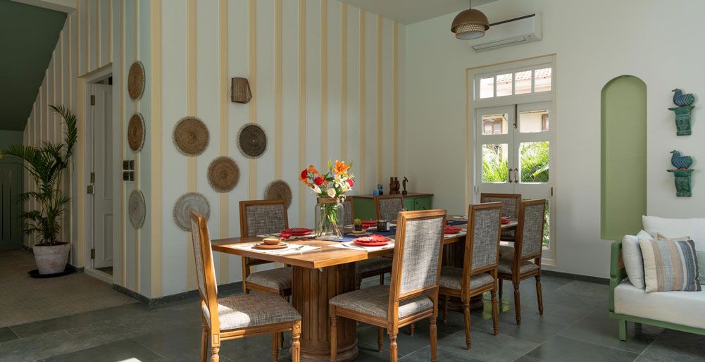 Colina Villa B - DIning area details